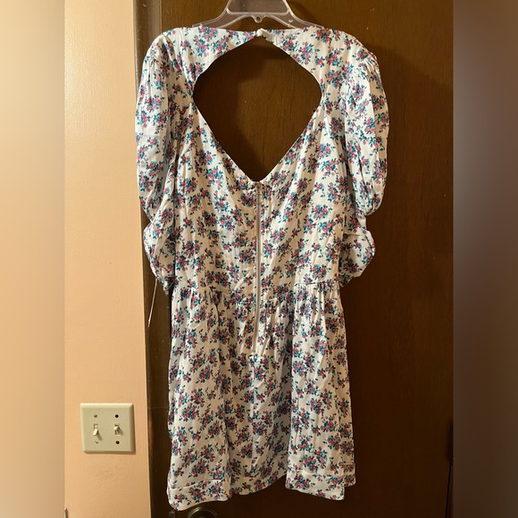 NWT For Love And Lemons Taggart Floral Mini Dress - Picture 9 of 16